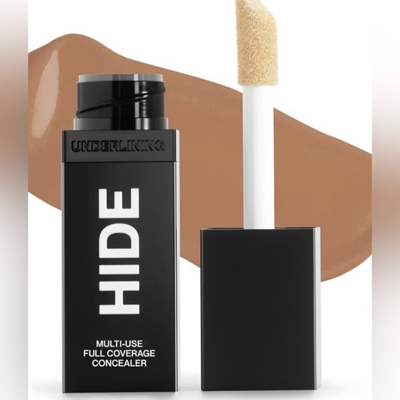 Other - NIB HIDE full coverage concealer & Bundle of 6 other beauty items in MAC bag